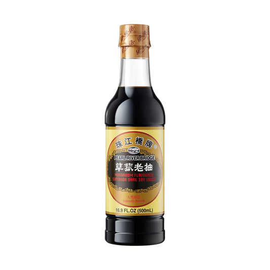 pearl river bridge dark soy sauce mushroom 16.9-Ounce Plastic Bottles