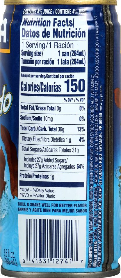 Goya Foods Tamarind Nectar, 9.6 Fl Oz (Pack of 24)