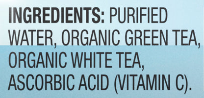 Teas' Tea Unsweetened Green White Tea 16.9 Ounce (Pack of 12) Organic, Sugar Free, 0 Calories