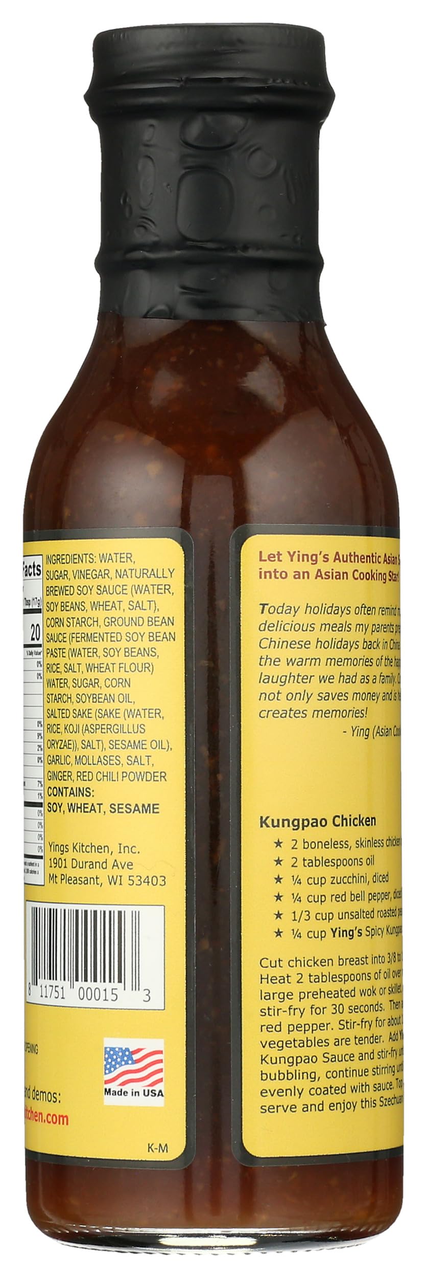 Ying's Kungpao Sauce