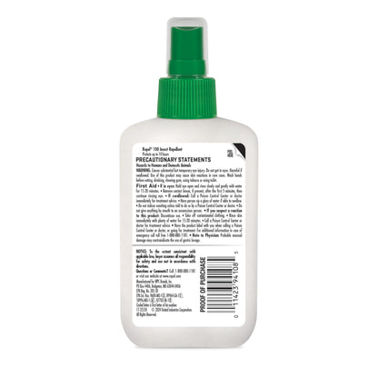 Repel 100 Insect Repellent, 4 Ounces, With DEET, 10-Hour Protection Long-Lasting Insect Repellent Pump Spray Repels Mosquitoes, Ticks, Gnats, Biting Flies, Chiggers And Fleas
