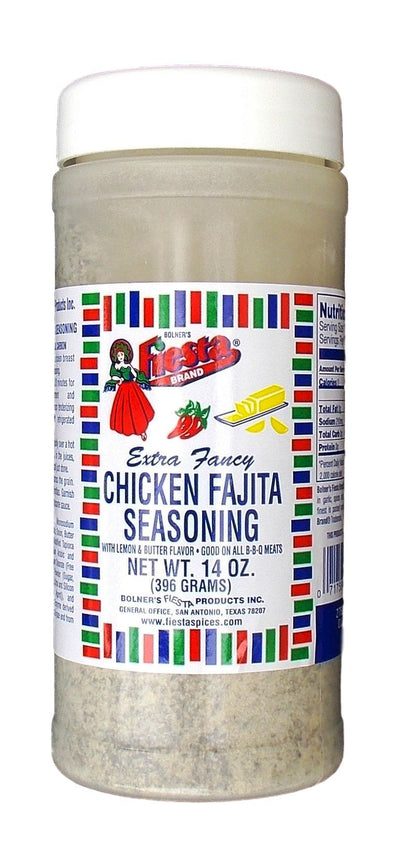 Bolner's Fiesta Brand Chicken Fajita Seasoning 14 Oz