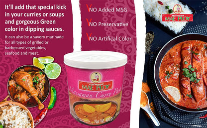 Mae Ploy Massaman Curry Paste - 400gram