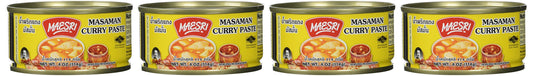 Maesri Thai Masaman Curry - 4 Oz (Pack of 4)