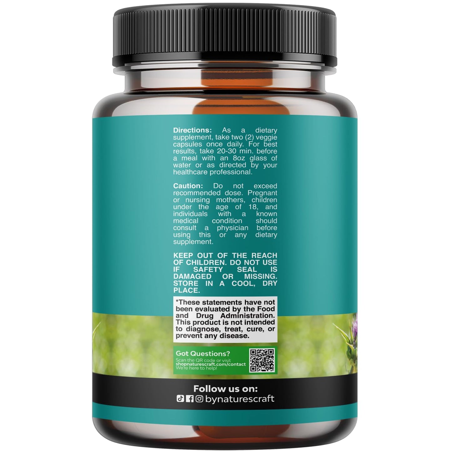 Liver Cleanse Detox & Repair - Milk Thistle Supplement for Digestion & Immune Health - Ginger Root, Choline & Dandelion Root - Herbal Liver Support with Silymarin, Beetroot & Artichoke - 70 Count