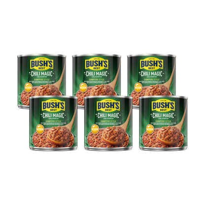 Bush’s Campfire Style Chili Magic Chili Starter 15.5 oz. (Pack of 6)
