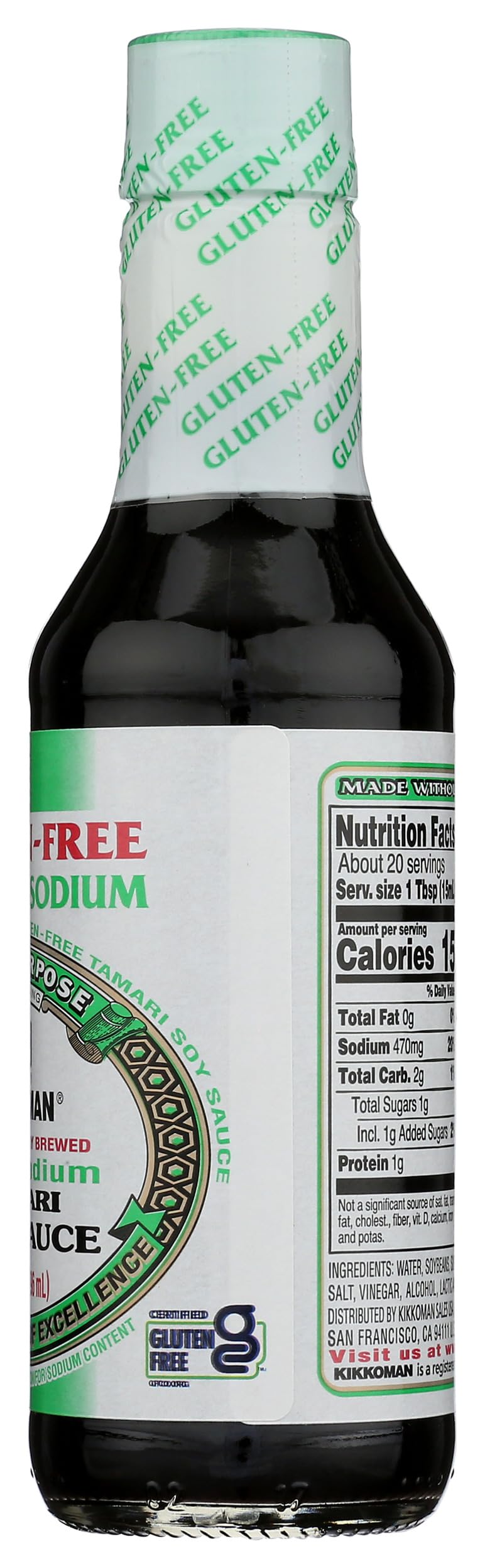 Kikkoman Sauce Tamari Gluten Free, 10 oz