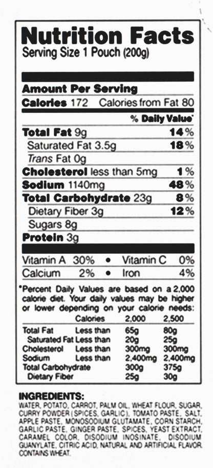 House Foods Curry Sauce with Vegetables, Hot, 7 Ounce Boxes (Pack of 10)