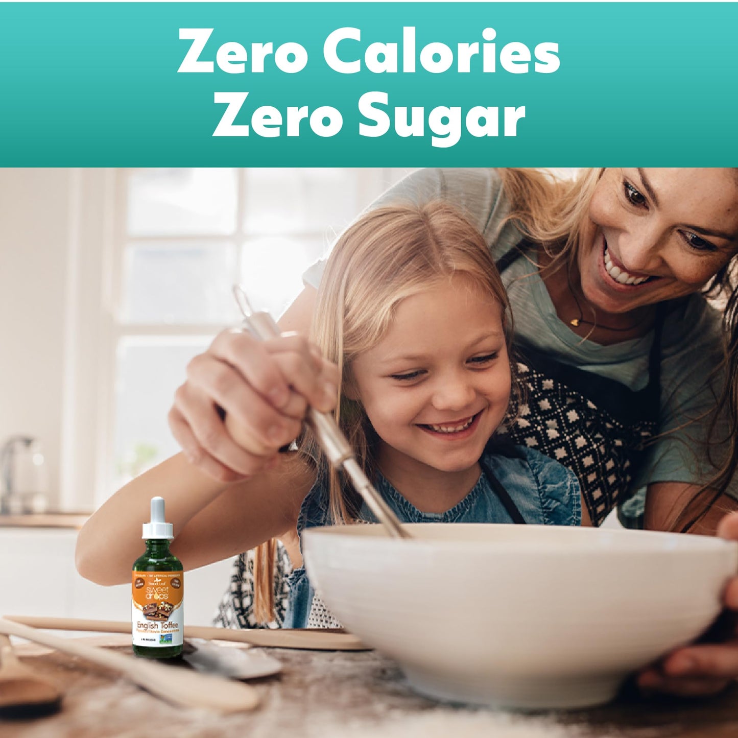 SweetLeaf Sweet Drops - Flavored Stevia Liquid Sweetener, Organic Stevia Extract, Zero Calorie, Keto Friendly, Non GMO, Natural Flavor, Sugar Alternative - Vanilla Creme, 4 Fl Oz (Pack of 1)