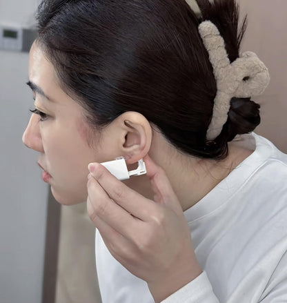Disposable Ear Cartilage Piercing Kit for Home Self-Use, Painless Gun with Preloaded Ear Stud, Easy & Safe Tool for Women, Men & Girls - 3MM