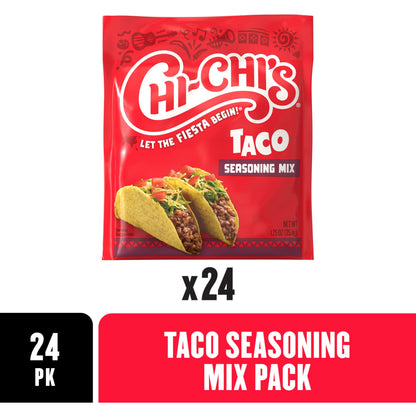 CHI-CHI’S Taco Seasoning Mix, 1.25-Ounce (Pack of 24)