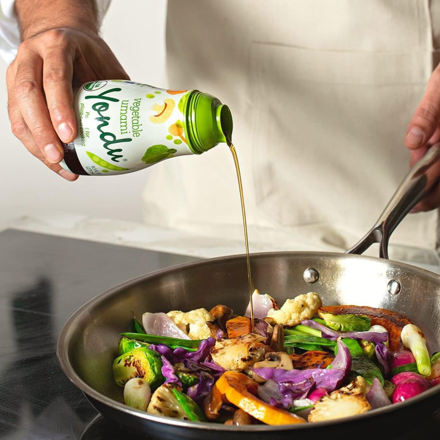 YONDU Organic Umami Seasoning Sauce: Replacement for Liquid Aminos, Fish Sauce, Soy Sauce. Non GMO, 100% Plant Based, Gluten Free (9.3 fl oz)