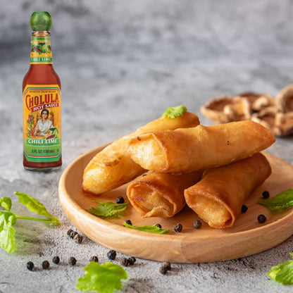 CHOLULA SAUCE HOT CHILI LIME, 5 OZ
