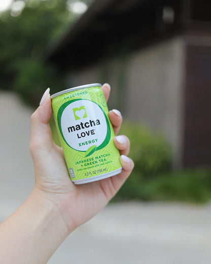 Matcha Love Green Tea Sweetened Energy Shots, 5.2 Ounce (Pack of 20)