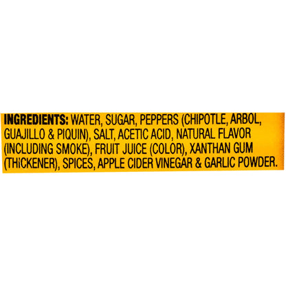 Cholula Chipotle Hot Sauce, 64 fl oz - One 64 Fluid Ounce Bulk Container of Chipotle Pepper Sauce, Made with Chipotle, Arbol and Piquin Peppers, Perfect for Burgers, Wings, Hummus and More