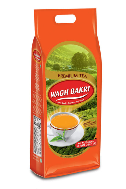 Wagh Bakri Premium Black Tea, 1 lb of Special International Blend