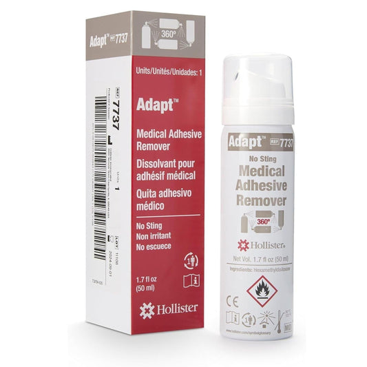 Hollister 7737 Adapt Medical Adhesive Remover Spray, 1.7 oz. – Adhesive Remover for Skin, Medical Supplies