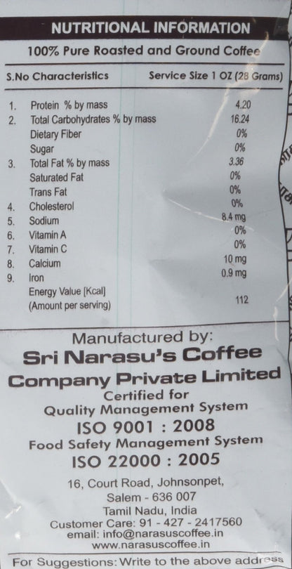 Narasu's Pure Filter Coffee Premium Blend (500 grams)