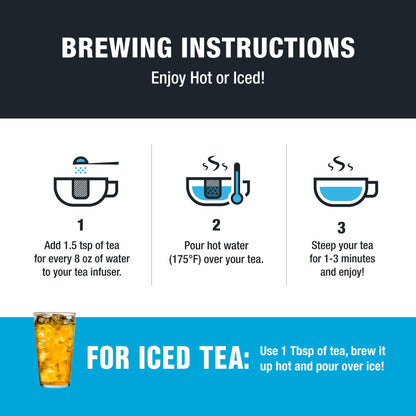 Tiesta Tea - Fruity Paradise, Loose Leaf, Strawberry Pineapple Green Tea, Premium Blend, Medium Caffeinated Green, Make Hot or Iced & Brews Up to 50 Cups, 4oz Refillable Tin