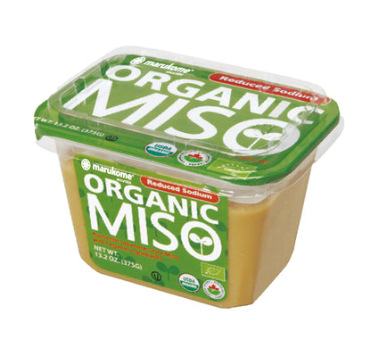 Marukome Organic Broth, Reduced Sodium Miso Paste, 13.2 OZ