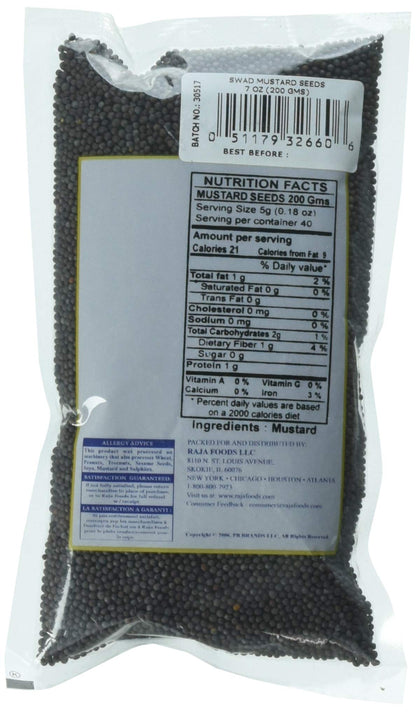 Swad : Seeds, Mustard, 7 OZ