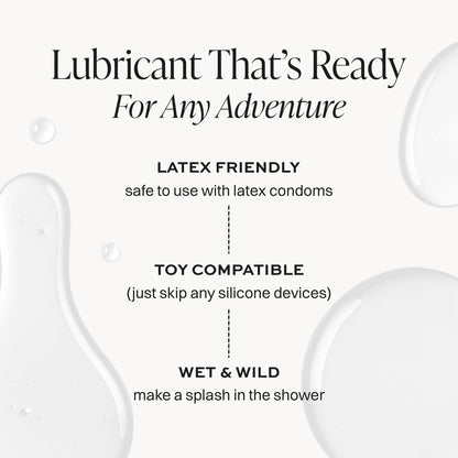 Wet Platinum Silicone-Based Personal Lubricant | Ultra Smooth, Super Slick, Hypoallergenic, Long-Lasting Performance, Waterproof Formula| Lube for Men, Women & Couples, 4.2 fl oz