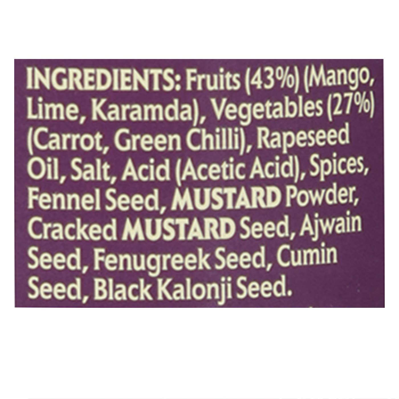 Pataks - Hot Mixed Pickle - 283g