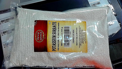 Spicy World Potassium Sorbate 14 Oz - Food Grade - Great Wine Stabilizer, Preservative for Gummies, Mead, Cider & More!