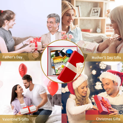 3 Pack Massage Oil for Massage Therapy,Sore Muscle Arnica Oil & Relaxing Lavender Oil & Ginger Oil Lymphatic Drainage & Massage Ball,Easter Basket Stuffers for Adults,Easter Gifts for Men Women