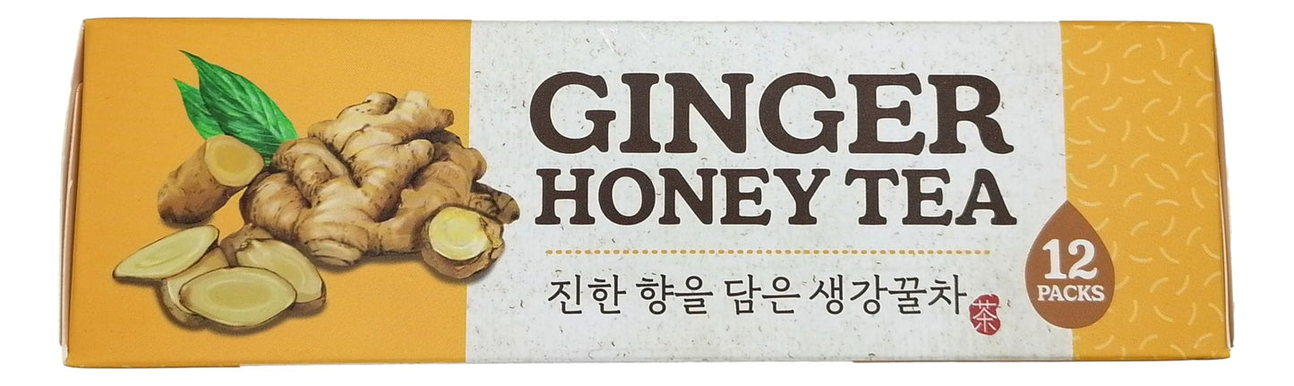 Instant Ginger Tea with Honey - 12 Bags X 0.63oz