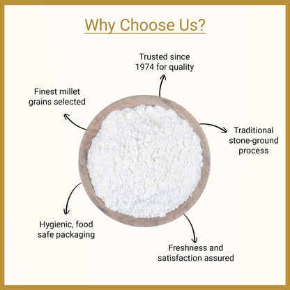 Jalpur Stone Ground Millet Flour (Bajri) 1kg