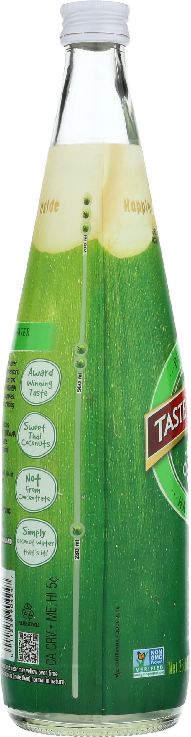 Taste Nirvana, Real Coconut water, 23.6 fl oz