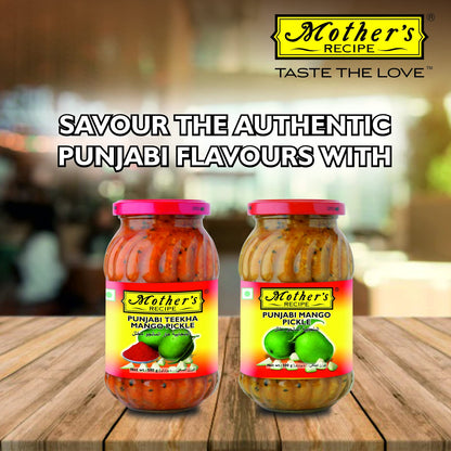Mother's Recipe, Punjabi Teekha Mango Pickle, 500 Grams(gm)