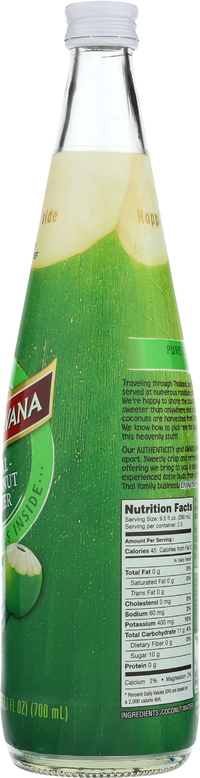 Taste Nirvana, Real Coconut water, 23.6 fl oz