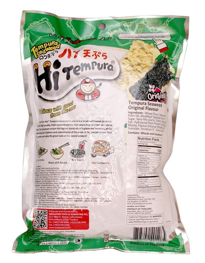 Hi Termpura (Tempura Seaweed Original) - 1.41oz (Pack of 6)