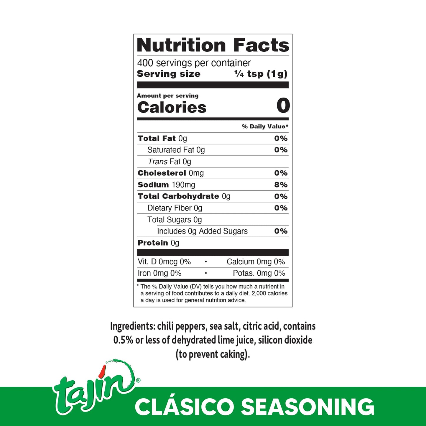 Tajin Clásico Chile Lime Seasoning 14 oz (Pack of 2)