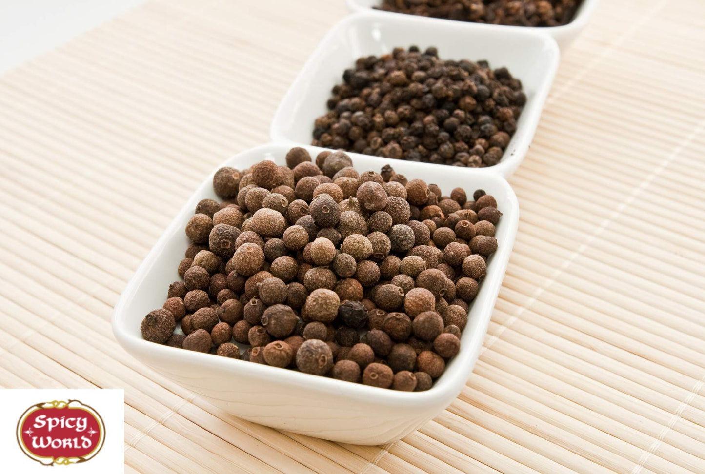 Spicy World Whole Allspice Berries 2oz (57g) – Premium Quality, Natural & Vegan, Aromatic All Spice for Cooking, Baking & Pickling