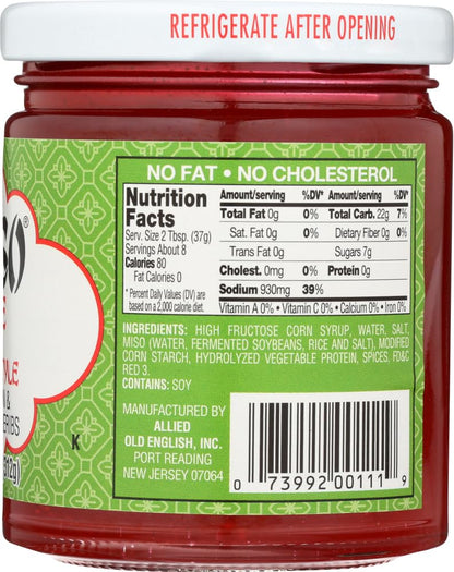 Ah So Chinese Style Pork Chicken and Rib Sauce (11 oz Jars) 2 Pack by Ah So
