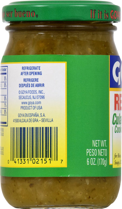 Goya Recaito Culantro Cooking Base 2151 Green 6 Ounce (Pack of 1)