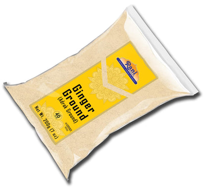 Rani Ginger (Adarak) Powder Ground, Spice 7oz (200g) ~ All Natural | Vegan | Gluten Friendly | NON-GMO | Kosher | Indian Origin