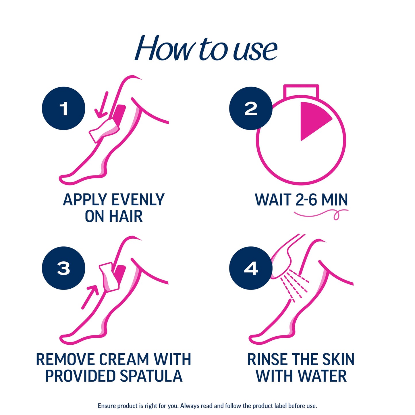 Veet Professional 2 Minute Cream for All Skin Types with Shea Butter, Full Bikini & Pubic Hair Removal, Dermatologically Tested, 13.5 FL OZ Bottle w/Spatula