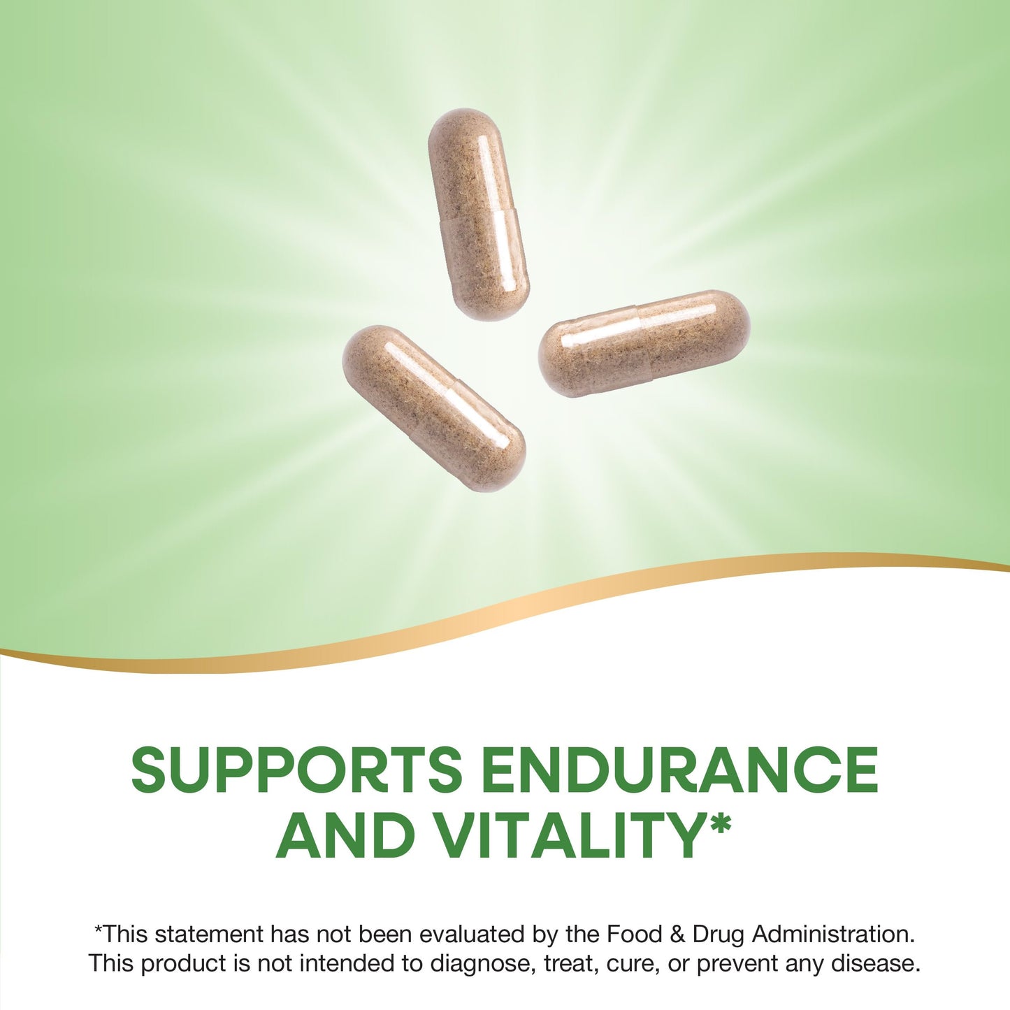 Nature's Way Premium Herbal Siberian Eleuthero Root Supplement, Supports Endurance & Vitality*, Adaptogen*, 1,275mg per 3-Capsule Serving, Non-GMO Project Verified, 100 Capsules (Packaging May Vary)