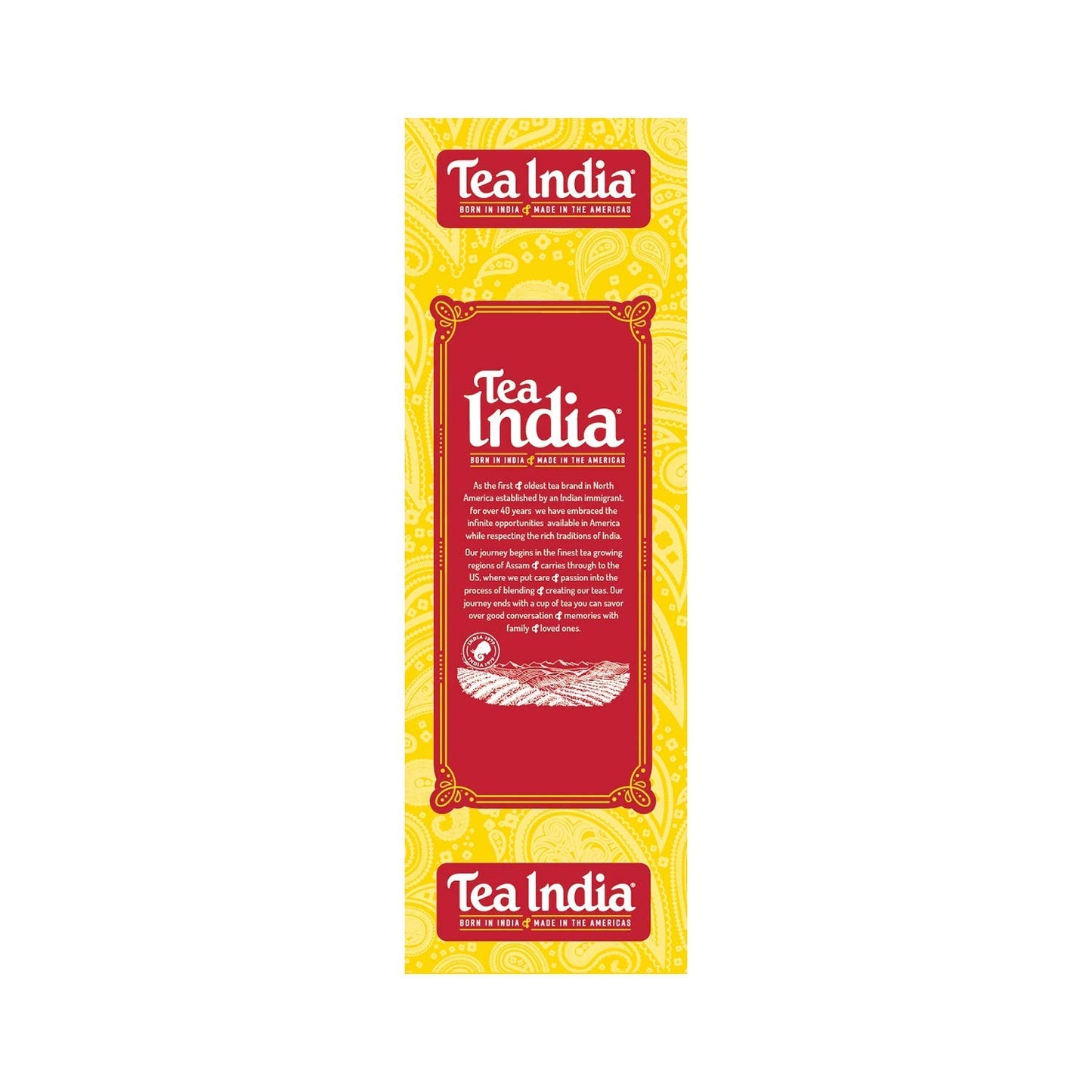 Tea India CTC Assam Loose Leaf Black Tea Strong, Full-Bodied Flavorful Blend Of Premium Black Tea Made with Natural Ingredients Traditional Indian Tea Caffeinated Iced Tea Breakfast Tea (32 Ounce)