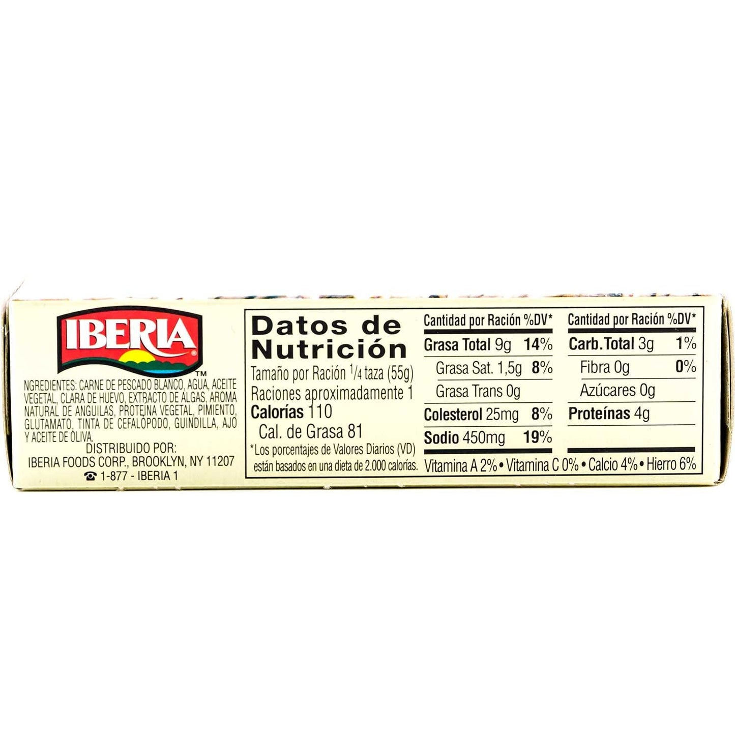 Iberia Baby Eels in Olive Oil, 4 oz Surimi Style Angulas