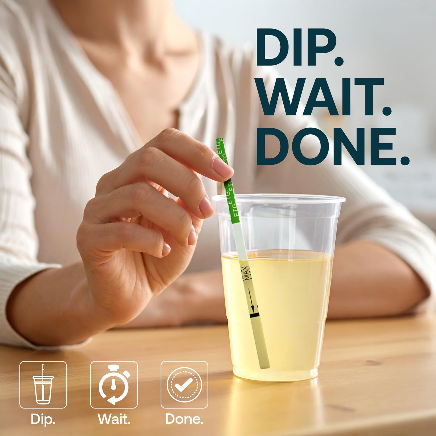 ETG Alcohol Urine Test Strips - At Home ETG Test with 80 Hour Detection Window - Easy to Use Strips Deliver 5 Minute Results - Reliable Home Drug and Alcohol Screening Kit - – 12 PANEL NOW