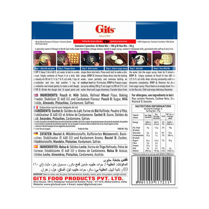 Gits Rasmalai Mix - 125g