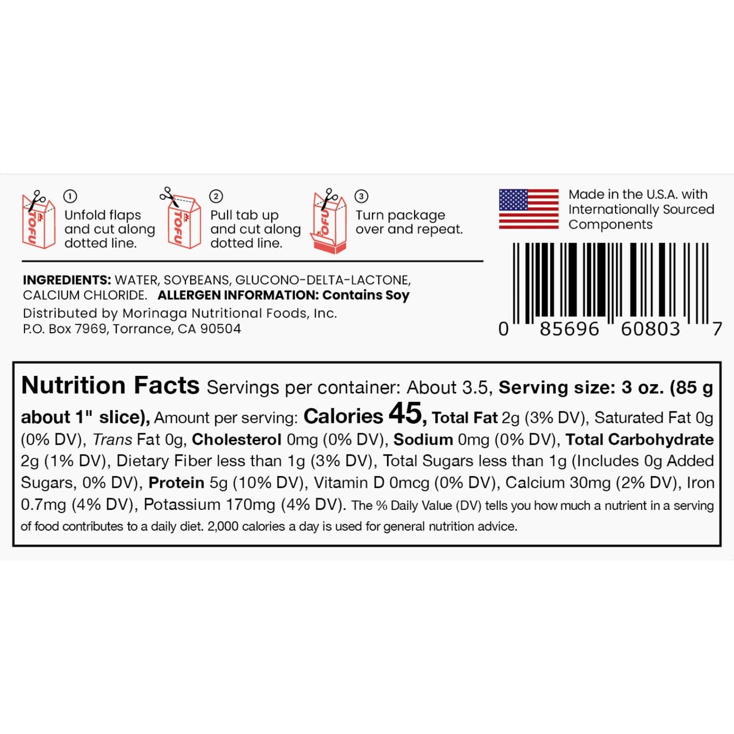 Mori-Nu Silken Tofu Soft, Velvety Smooth and Creamy, Low Fat, Gluten-Free, Dairy-Free, Vegan, Made with Non-GMO soybeans, KSA Kosher Parve, Shelf-Stable, Clean protein, 10.8 oz x 12 Packs