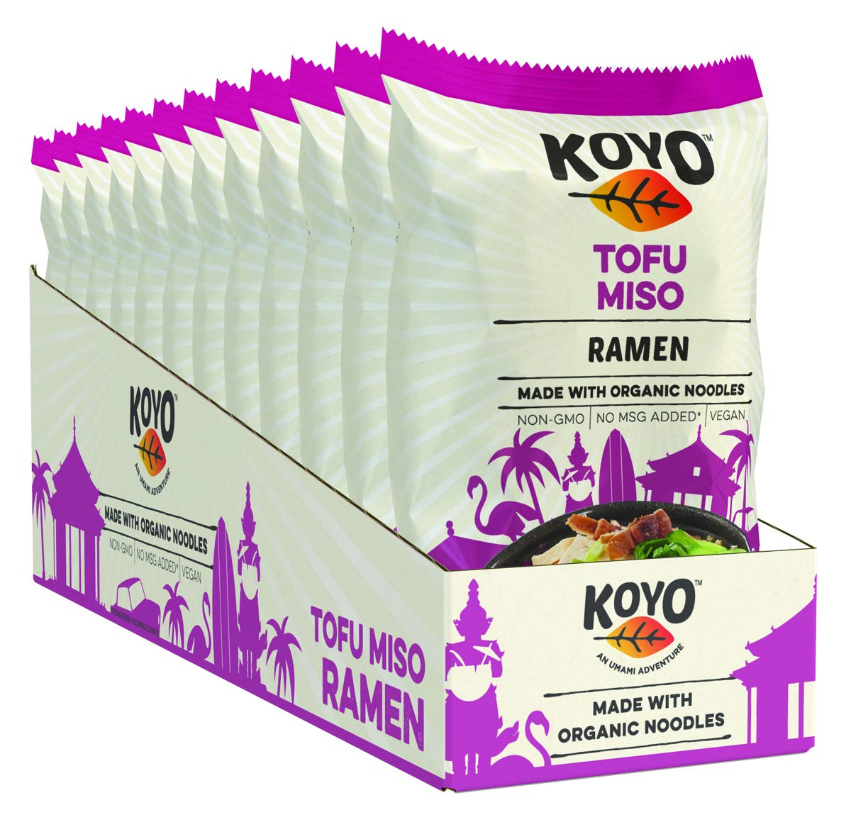 Koyo Tofu and Miso Ramen, 2 Ounce