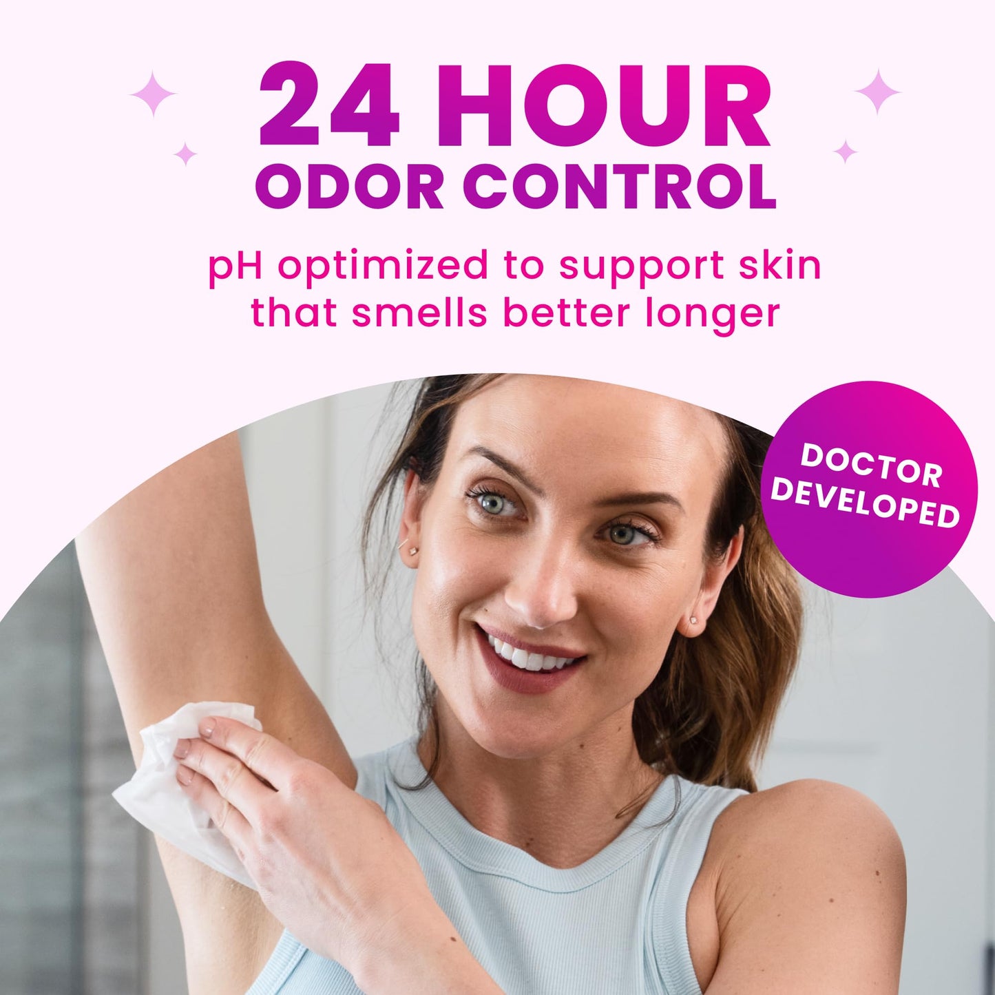 Lume Acidified Deodorant Wipes - 24 Hour Odor Control - Aluminum Free, Baking Soda Free, Skin Loving - 15 Count (Pack of 3) (Cool Cucumber)