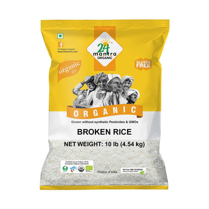 24 Mantara 24 Mantra Organic Broken Rice - 10 Lb,, ()